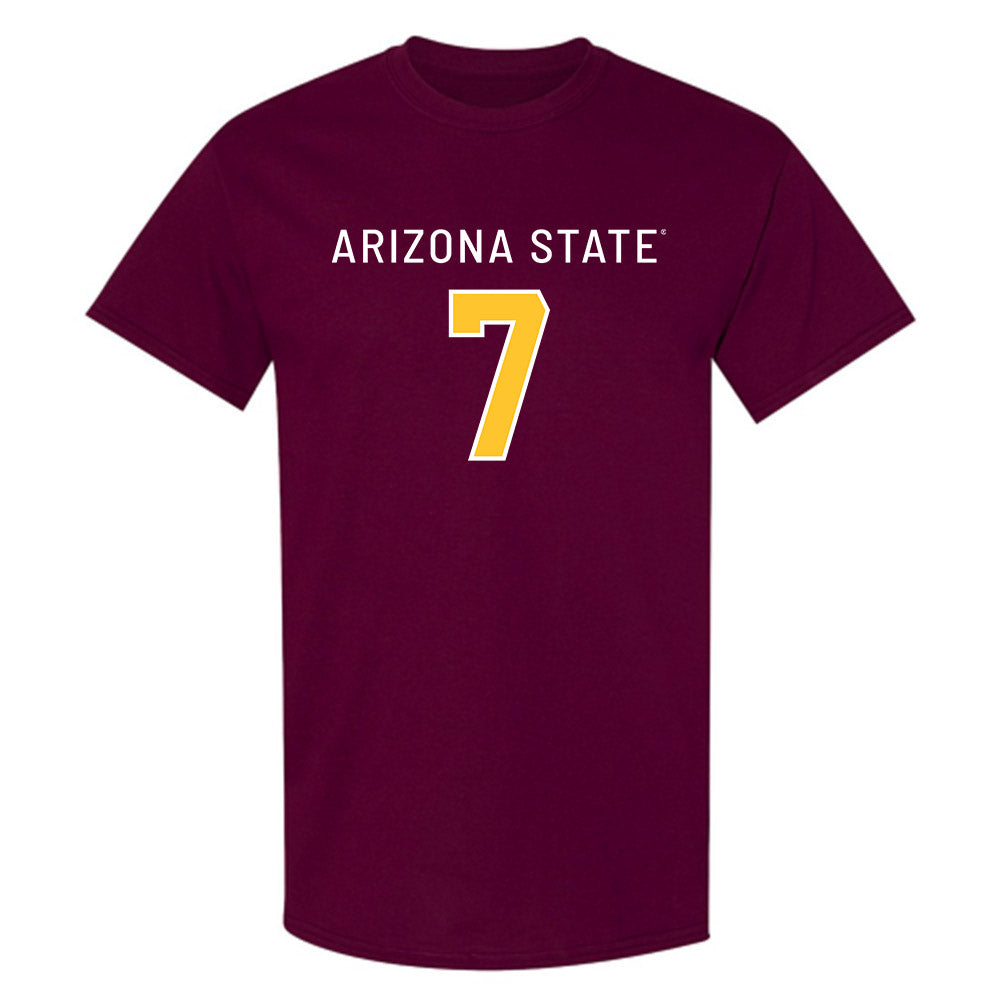 Arizona State - NCAA Football : Chamon Metayer - Replica Shersey T-Shirt-0
