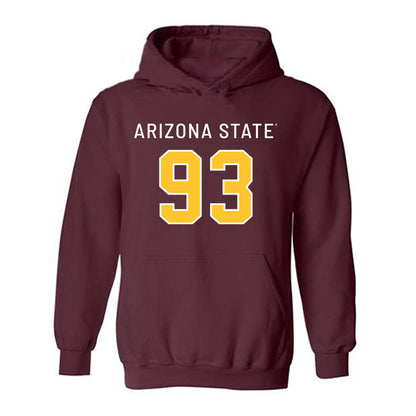 Arizona State - NCAA Football : My'Keil Gardner - Replica Shersey Hooded Sweatshirt-0