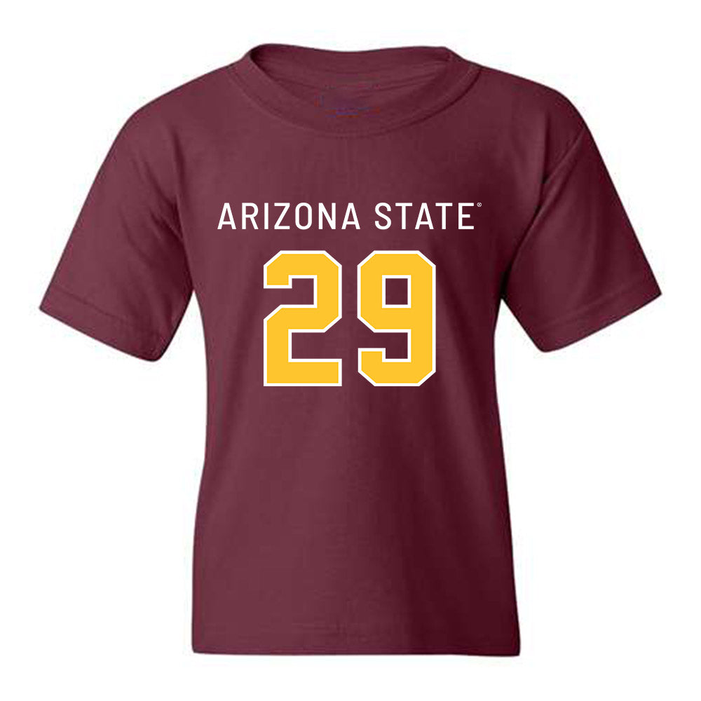 Arizona State - NCAA Football : Plas Johnson - Replica Shersey Youth T-Shirt