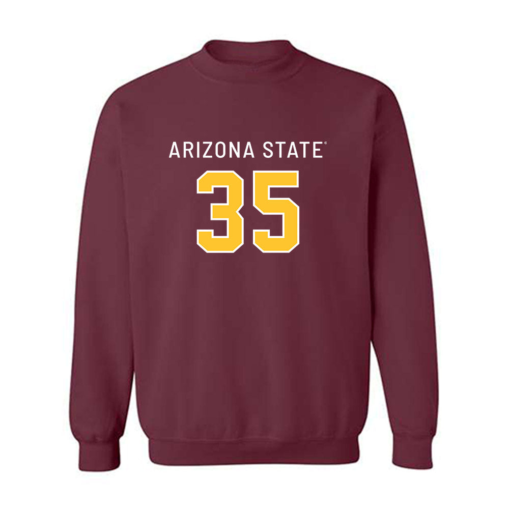 Arizona State - NCAA Football : Jesus Gomez - Replica Shersey Crewneck Sweatshirt-0