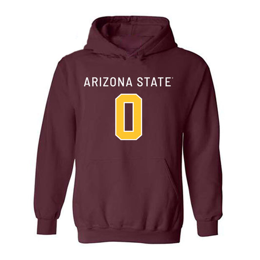 Arizona State - NCAA Football : Rodney Jr Bimage - Replica Shersey Hooded Sweatshirt-0