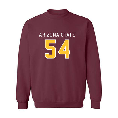 Arizona State - NCAA Football : Joey Su'a - Replica Shersey Crewneck Sweatshirt