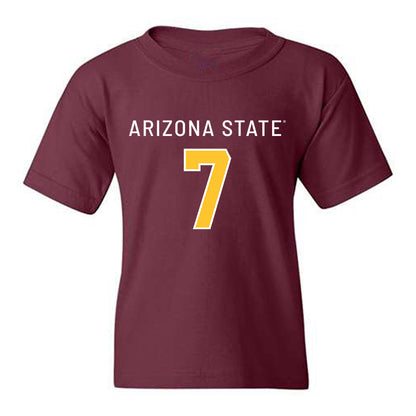 Arizona State - NCAA Football : Chamon Metayer - Replica Shersey Youth T-Shirt-0