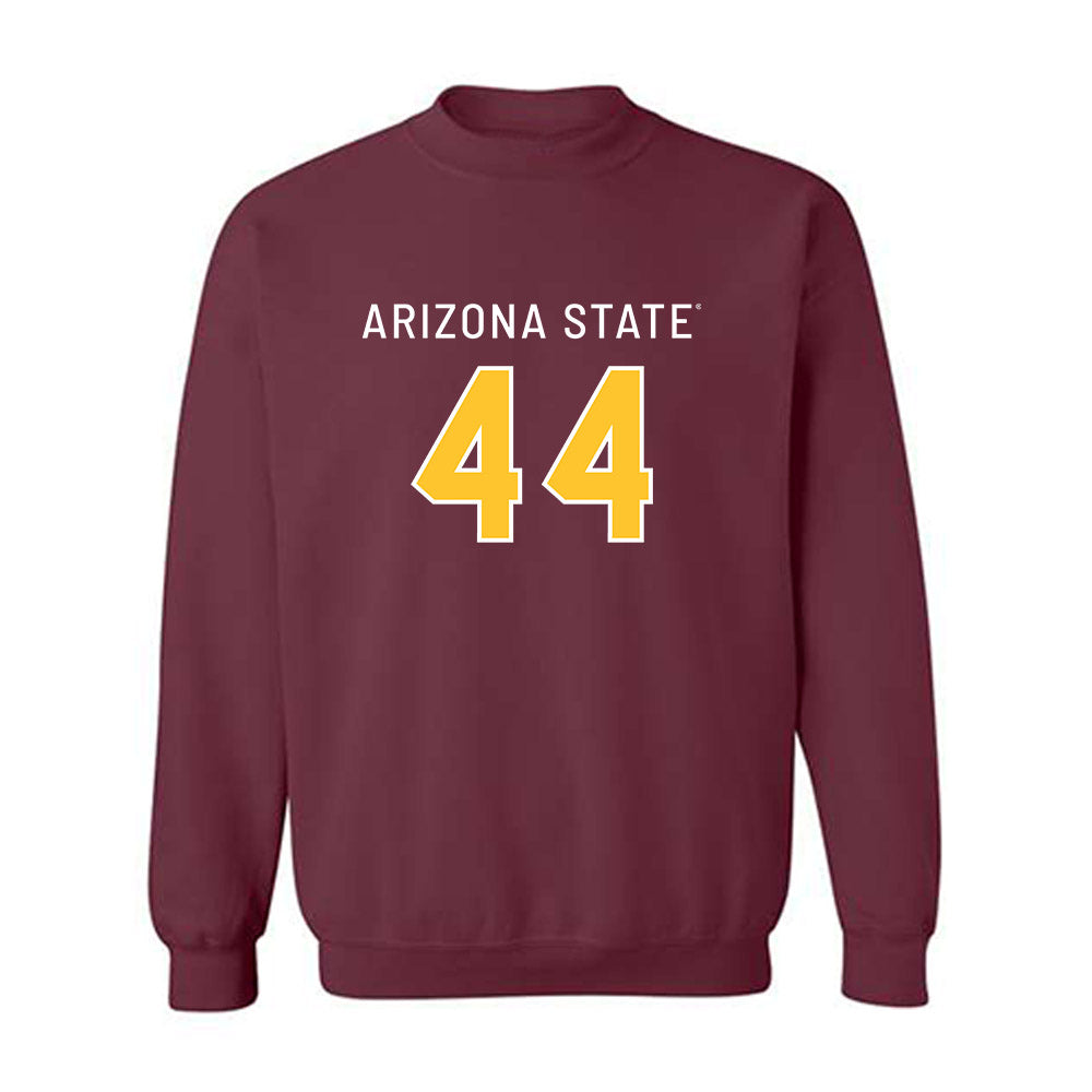 Arizona State - NCAA Football : Sinjin Schmitt - Replica Shersey Crewneck Sweatshirt