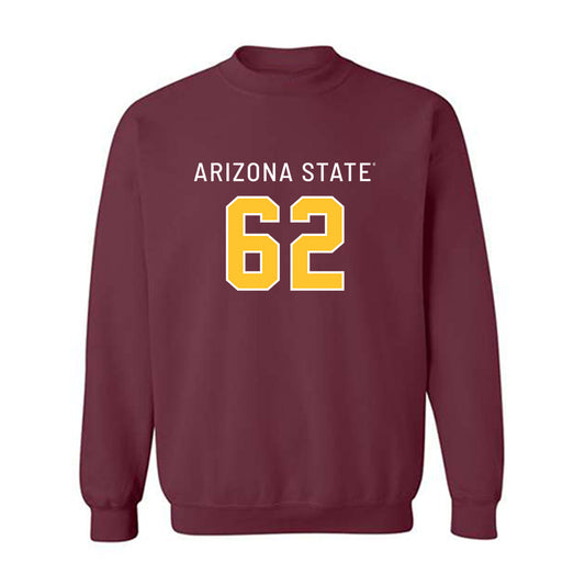 Arizona State - NCAA Football : Ben Coleman - Replica Shersey Crewneck Sweatshirt