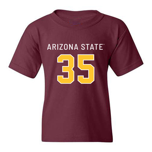 Arizona State - NCAA Football : Jesus Gomez - Replica Shersey Youth T-Shirt-0