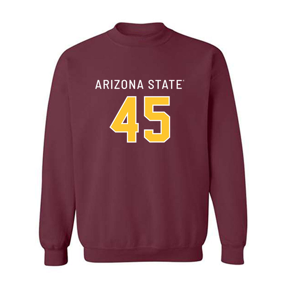 Arizona State - NCAA Football : Tristan Bacon - Replica Shersey Crewneck Sweatshirt-0
