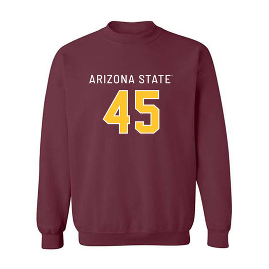 Arizona State - NCAA Football : Tristan Bacon - Replica Shersey Crewneck Sweatshirt-0