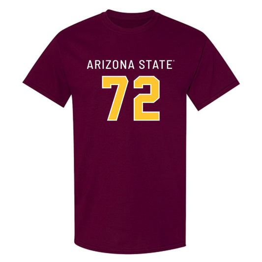 Arizona State - NCAA Football : Doughless Teloma - Replica Shersey T-Shirt-0