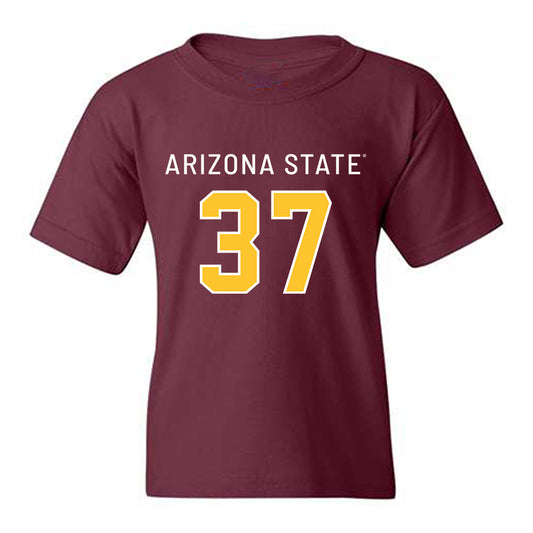 Arizona State - NCAA Football : Tommy Christakos - Replica Shersey Youth T-Shirt-0