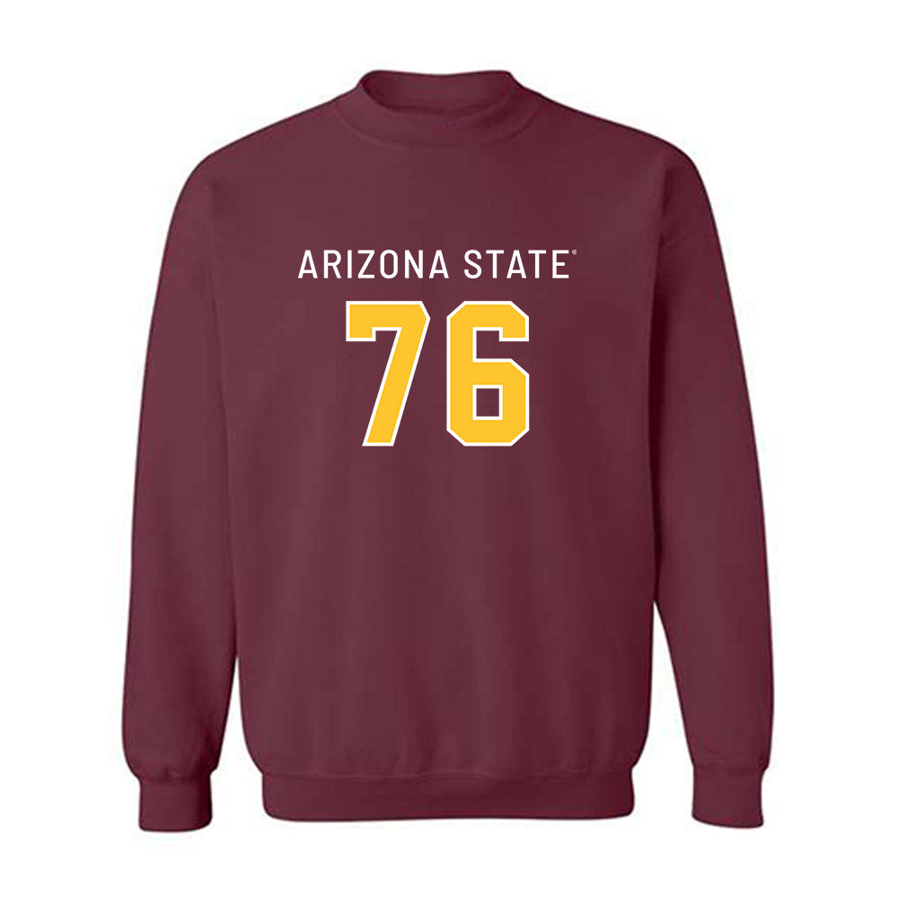 Arizona State - NCAA Football : Champ Westbrooks - Replica Shersey Crewneck Sweatshirt-0