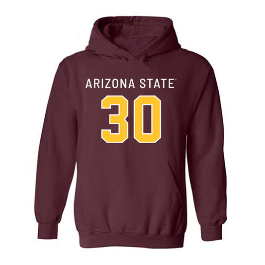 Arizona State - NCAA Football : Ian Hershey - Replica Shersey Hooded Sweatshirt