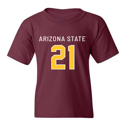 Arizona State - NCAA Football : Grayson Rigdon - Replica Shersey Youth T-Shirt-0
