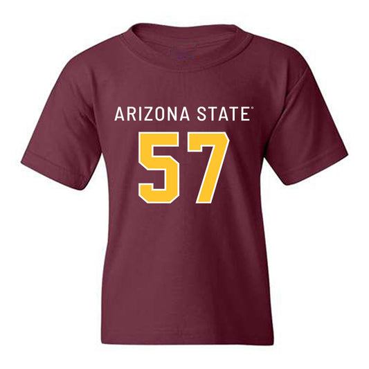 Arizona State - NCAA Football : Brandon Lloyd - Replica Shersey Youth T-Shirt-0