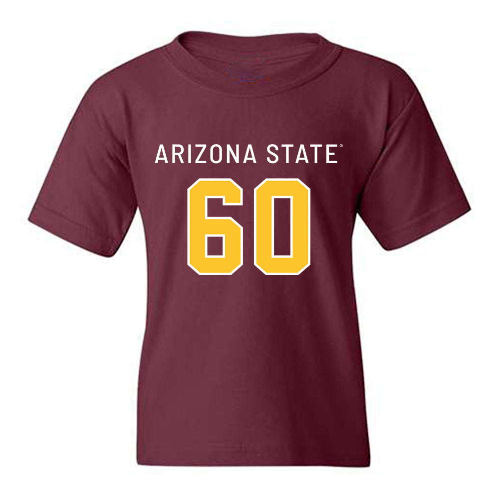 Arizona State - NCAA Football : Alexander Ruggeroli - Replica Shersey Youth T-Shirt-0