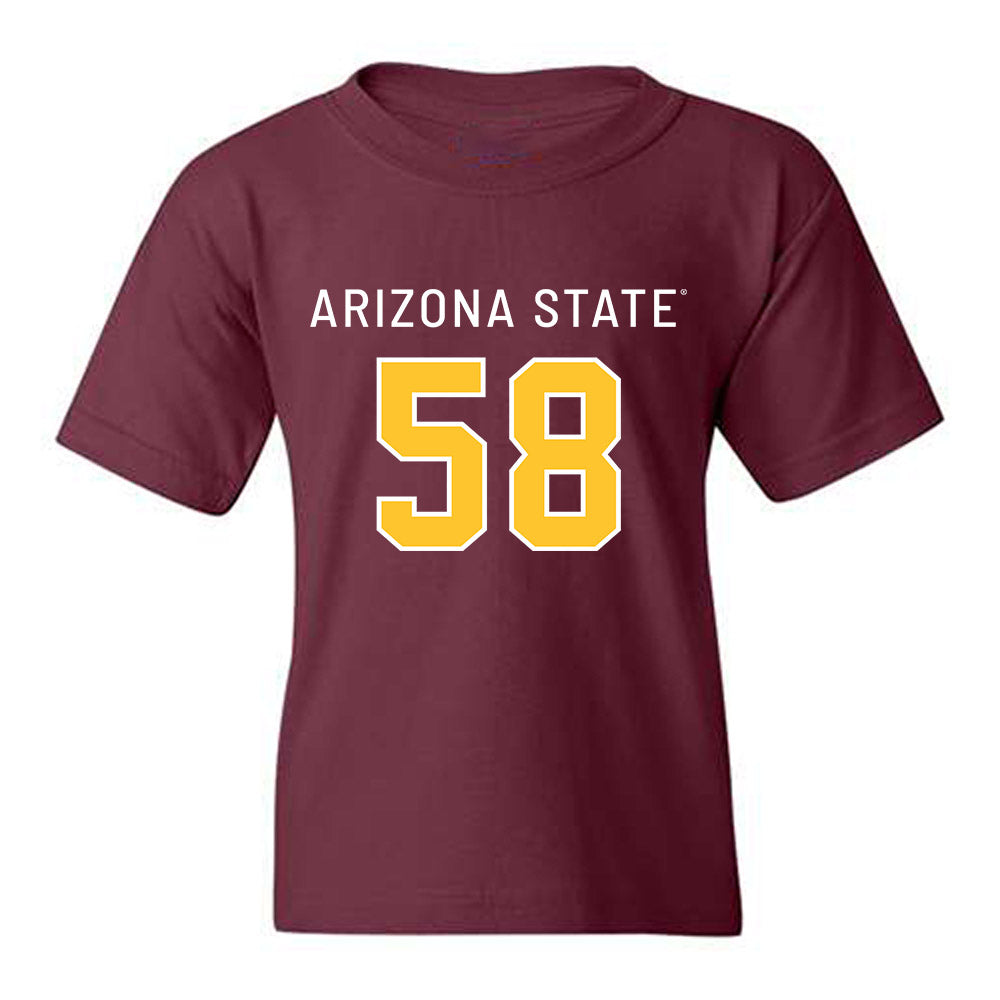 Arizona State - NCAA Football : Maxwell Lheanachor - Replica Shersey Youth T-Shirt-0