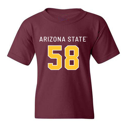 Arizona State - NCAA Football : Maxwell Lheanachor - Replica Shersey Youth T-Shirt-0