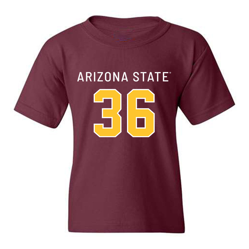 Arizona State - NCAA Football : Salesi Manu - Replica Shersey Youth T-Shirt