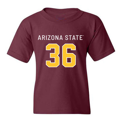 Arizona State - NCAA Football : Salesi Manu - Replica Shersey Youth T-Shirt