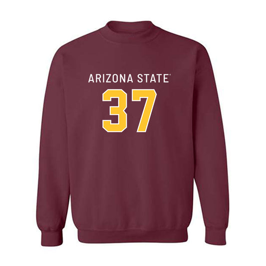 Arizona State - NCAA Football : Tommy Christakos - Replica Shersey Crewneck Sweatshirt-0