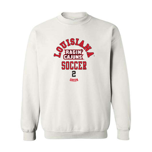 Louisiana - NCAA Women's Soccer : Kendal Green - Classic Fashion Shersey Crewneck Sweatshirt-0