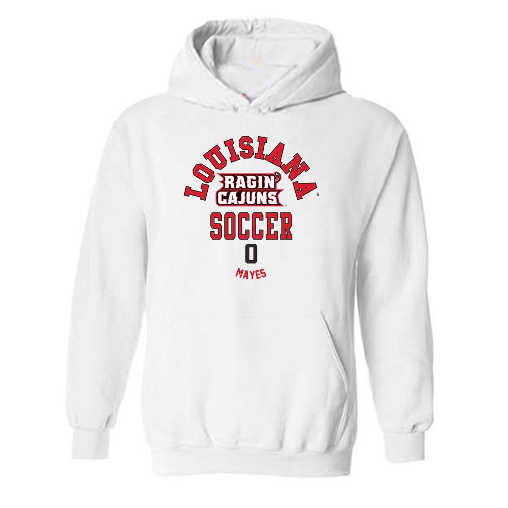 Louisiana - NCAA Women's Soccer : Natalie Mayes - Hooded Sweatshirt