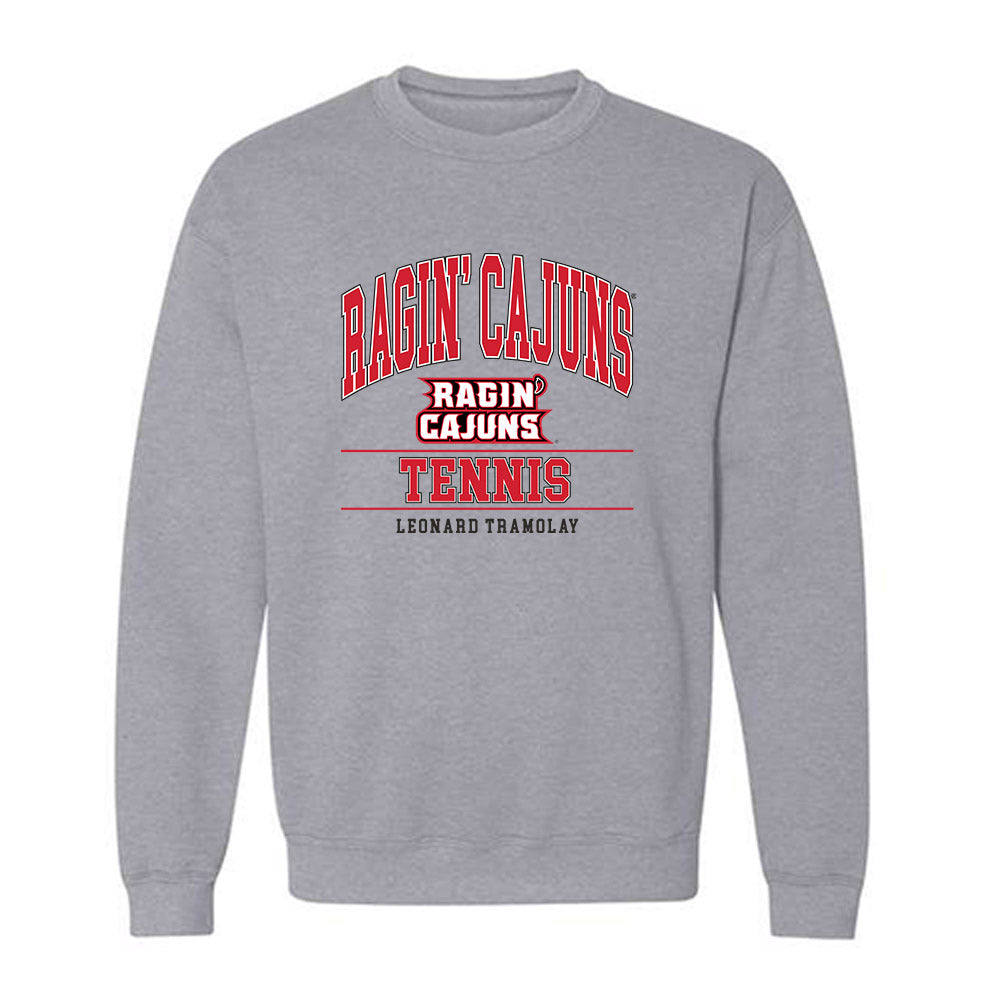 Louisiana - NCAA Men's Tennis : Leonard Tramolay - Classic Shersey Crewneck Sweatshirt-0