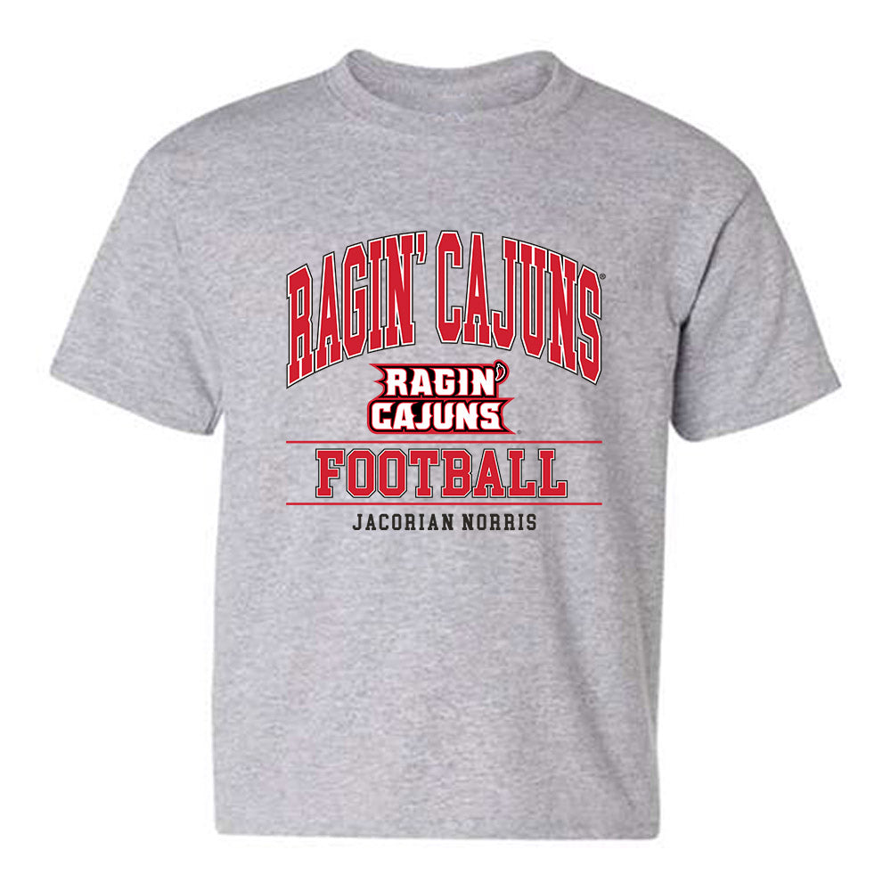 Louisiana - NCAA Football : Jacorian Norris - Classic Shersey Youth T-Shirt-0