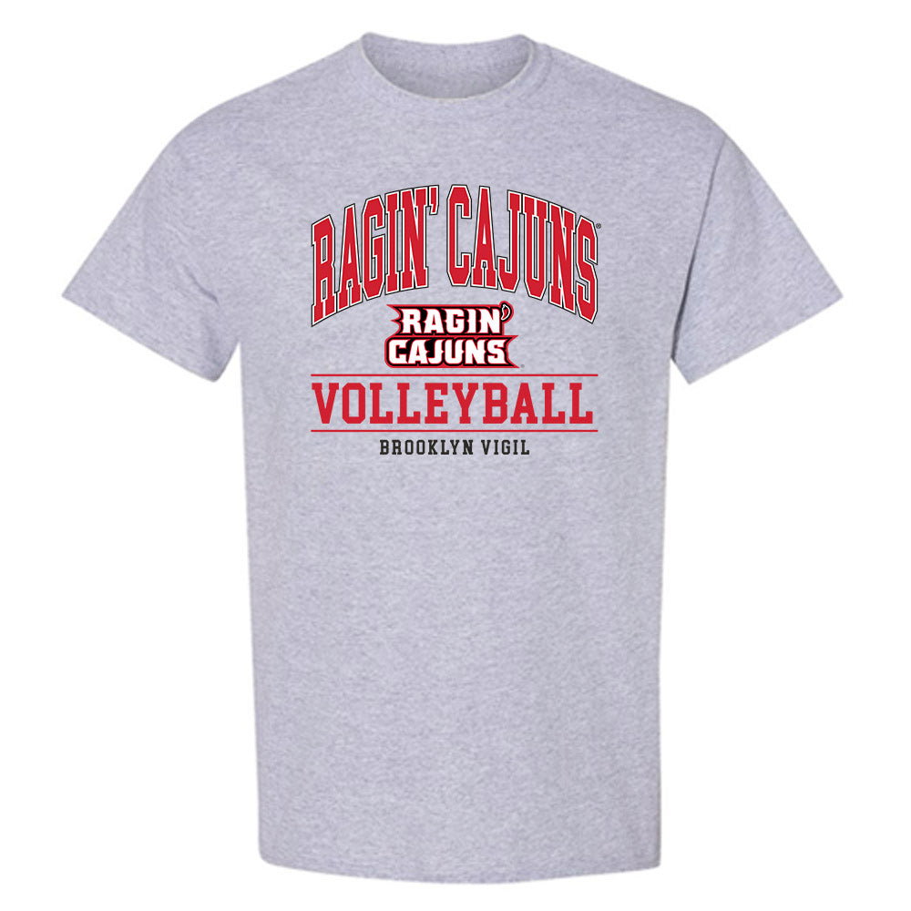 Louisiana - NCAA Women's Volleyball : Brooklyn Vigil - Classic Shersey T-Shirt-0