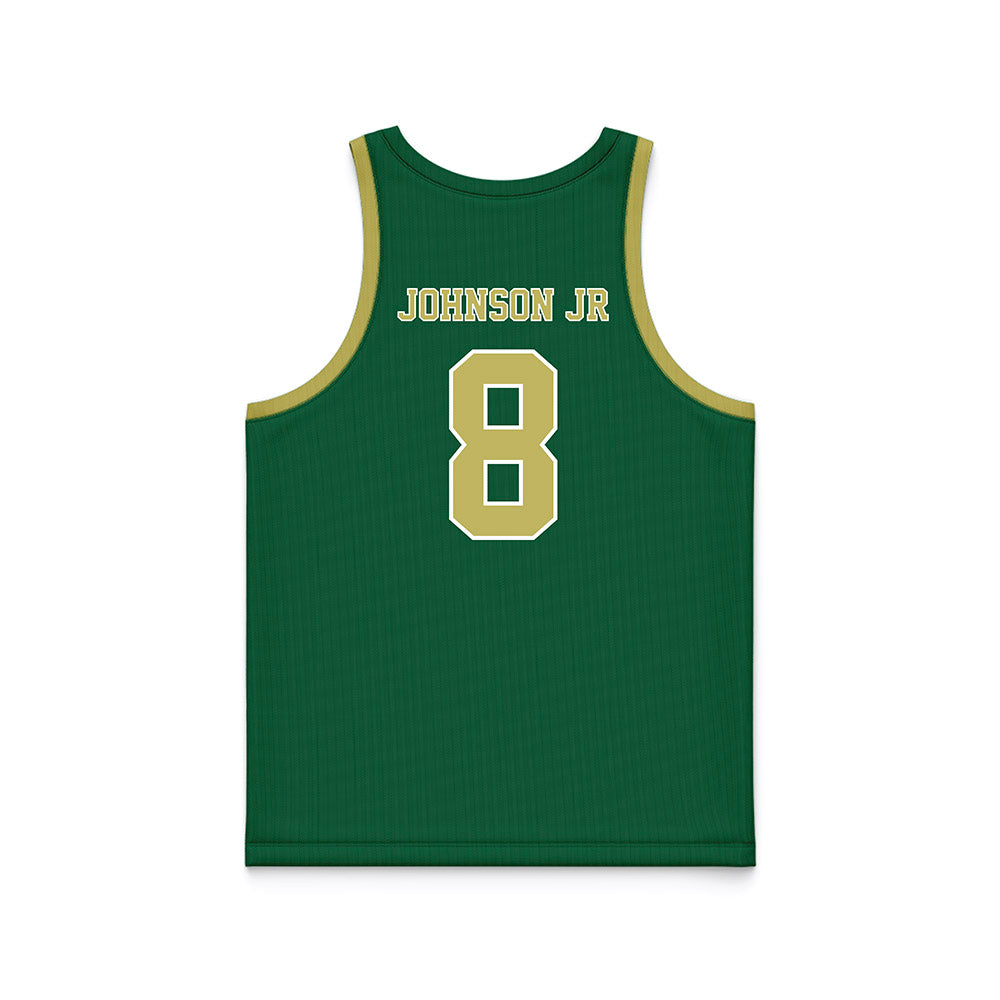 UAB - NCAA Men's Basketball : Efrem Johnson Jr - Green Basketball Jersey-1