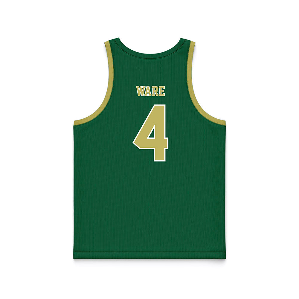 UAB - NCAA Women's Basketball : Desiree Ware - Green Basketball Jersey-1