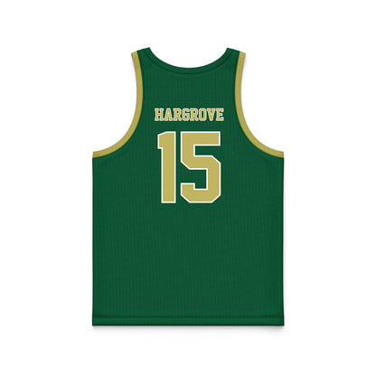 UAB - NCAA Men's Basketball : Marquis Hargrove - Green Basketball Jersey-1