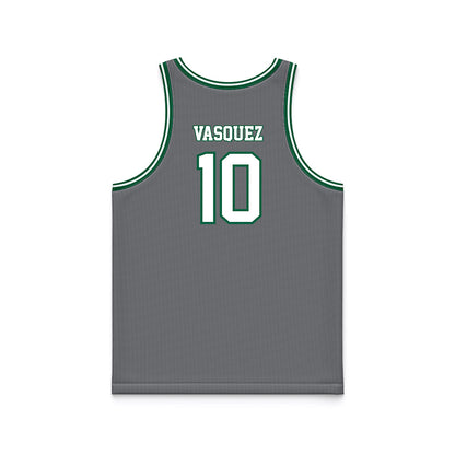 UAB - NCAA Men's Basketball : Alejandro Vasquez - Grey Basketball Jersey-1