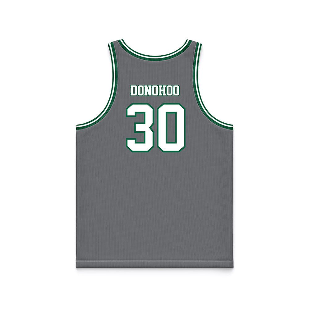 UAB - NCAA Men's Basketball : Ryan Donohoo - Grey Basketball Jersey-1