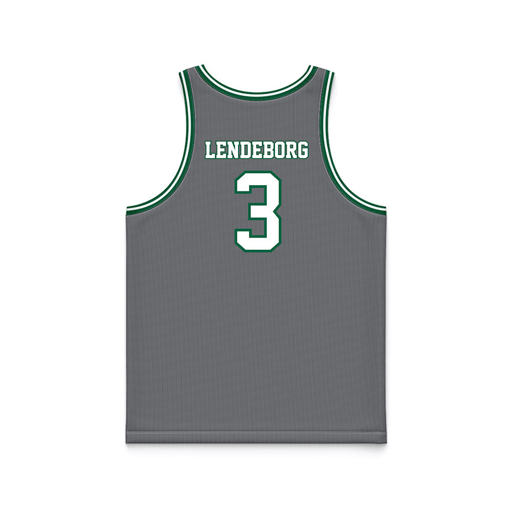 UAB - NCAA Men's Basketball : Yaxel Lendeborg - Grey Basketball Jersey-1