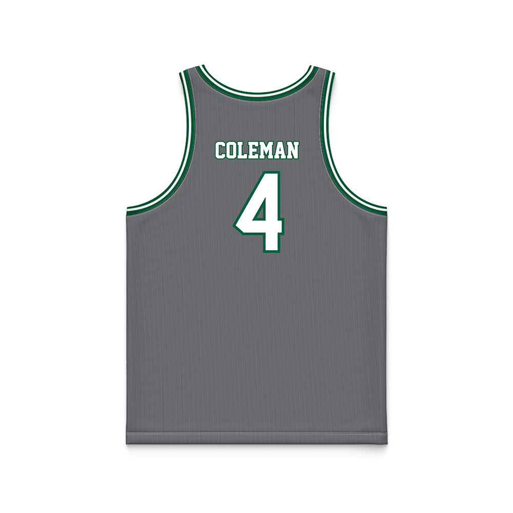 UAB - NCAA Men's Basketball : Christian Coleman - Grey Basketball Jersey-1