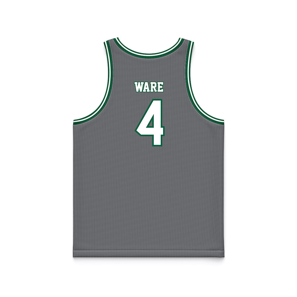 UAB - NCAA Women's Basketball : Desiree Ware - Grey Basketball Jersey-1