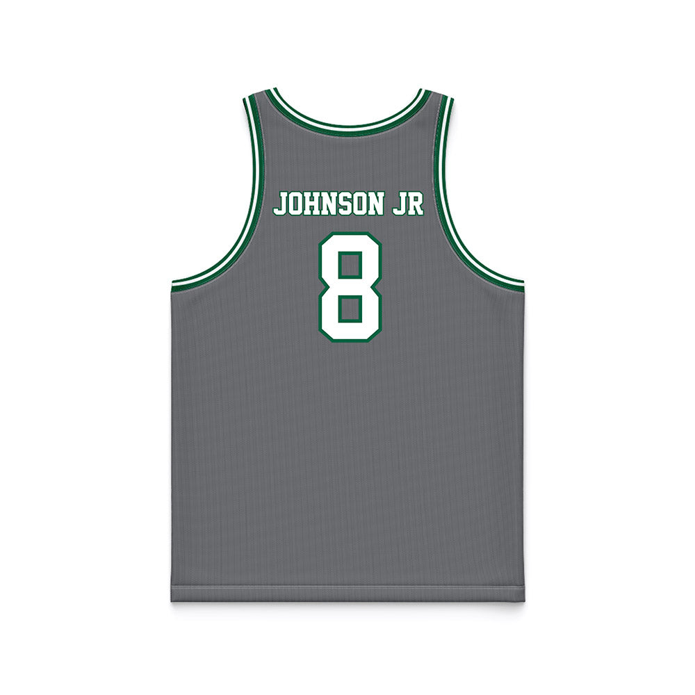 UAB - NCAA Men's Basketball : Efrem Johnson Jr - Grey Basketball Jersey-1