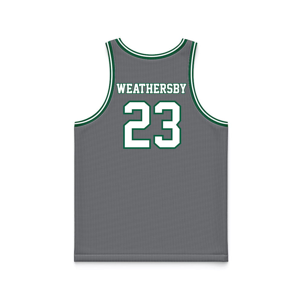 UAB - NCAA Women's Basketball : Jade Weathersby - Grey Basketball Jersey-1