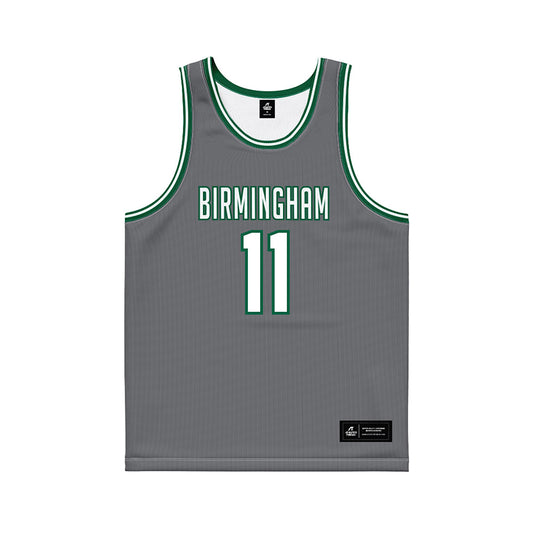 UAB - NCAA Women's Basketball : Genevive Wedemeyer - Grey Basketball Jersey-0