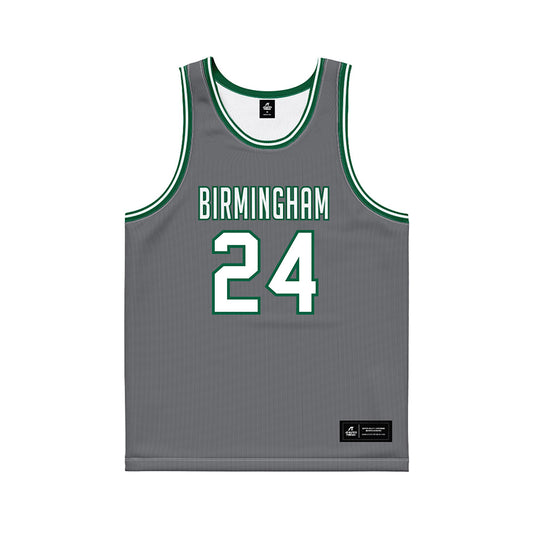 UAB - NCAA Women's Basketball : Jordan Rosier - Grey Basketball Jersey-0