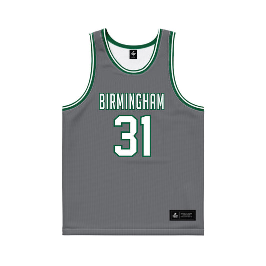 UAB - NCAA Women's Basketball : Mari Miller - Grey Basketball Jersey-0