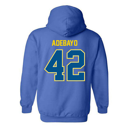 Delaware - NCAA Football : Alexander Adebayo - Classic Fashion Shersey Hooded Sweatshirt-1