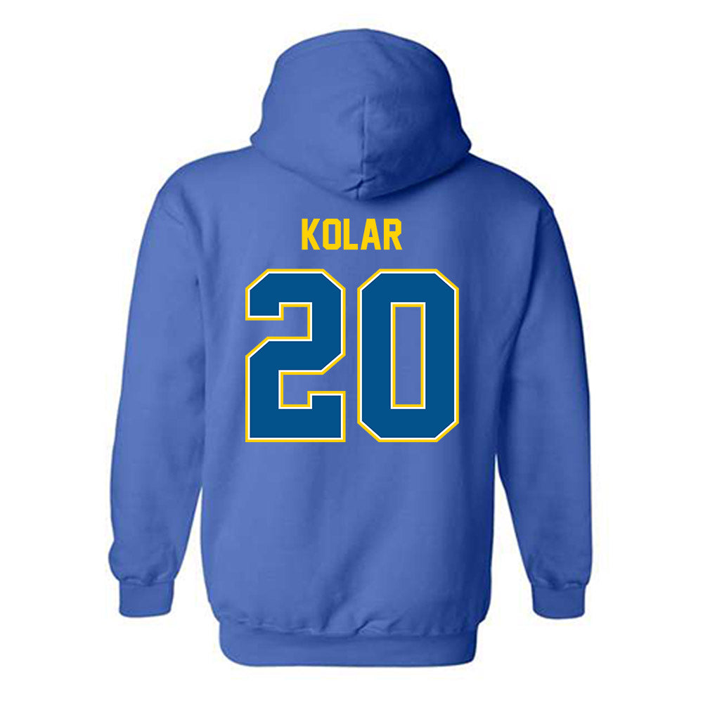 Delaware - NCAA Men's Lacrosse : Jason Kolar - Classic Fashion Shersey Hooded Sweatshirt