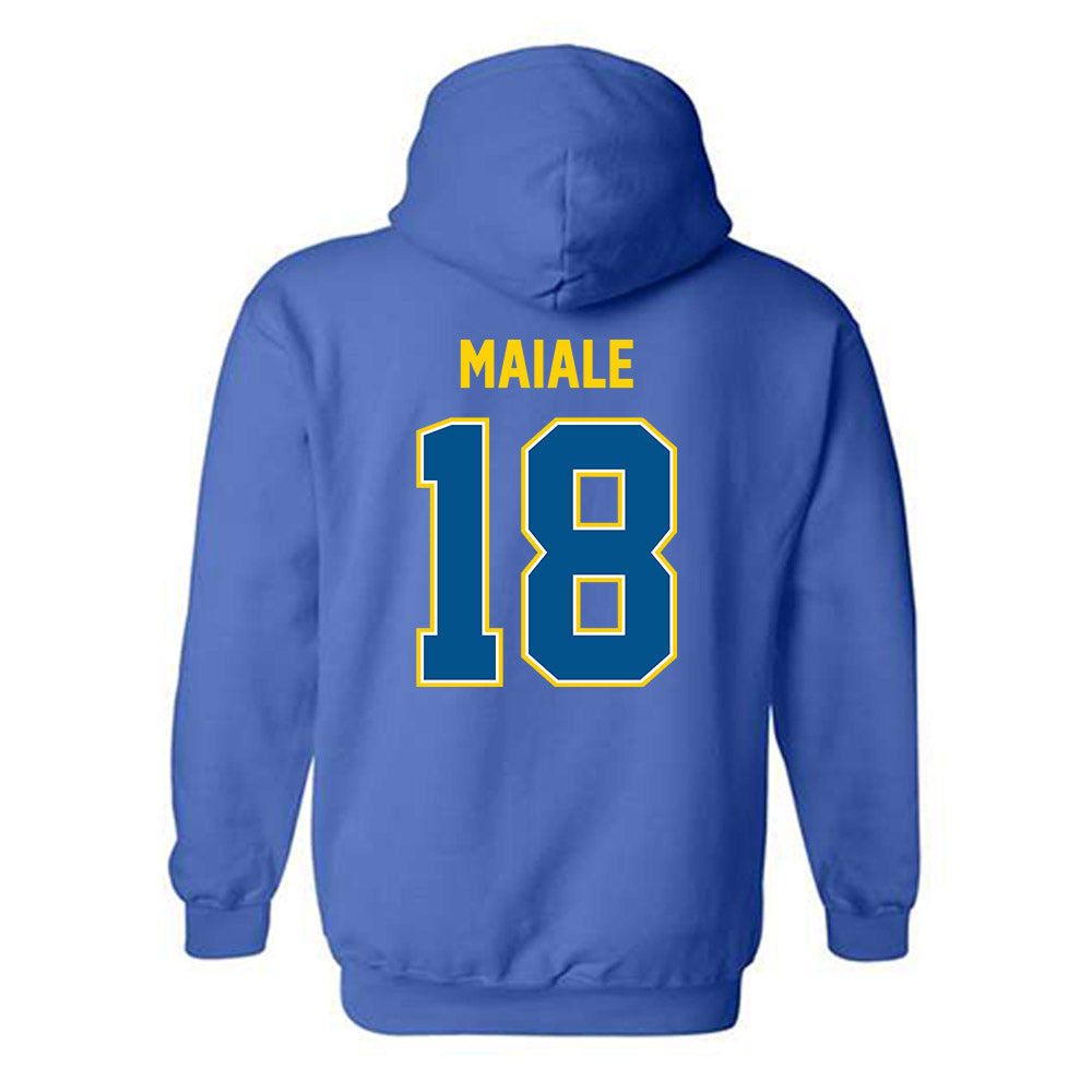 Delaware - NCAA Baseball : Jack Maiale - Classic Fashion Shersey Hooded Sweatshirt-1