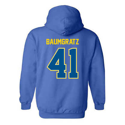Delaware - NCAA Women's Lacrosse : Molly Baumgratz - Classic Fashion Shersey Hooded Sweatshirt-1