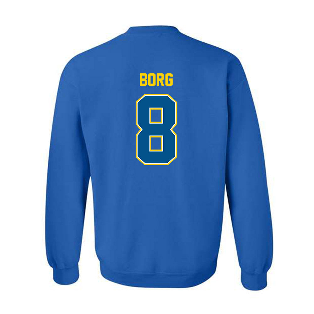 Delaware - NCAA Ice Hockey : Victoria Borg - Classic Fashion Shersey Crewneck Sweatshirt-1