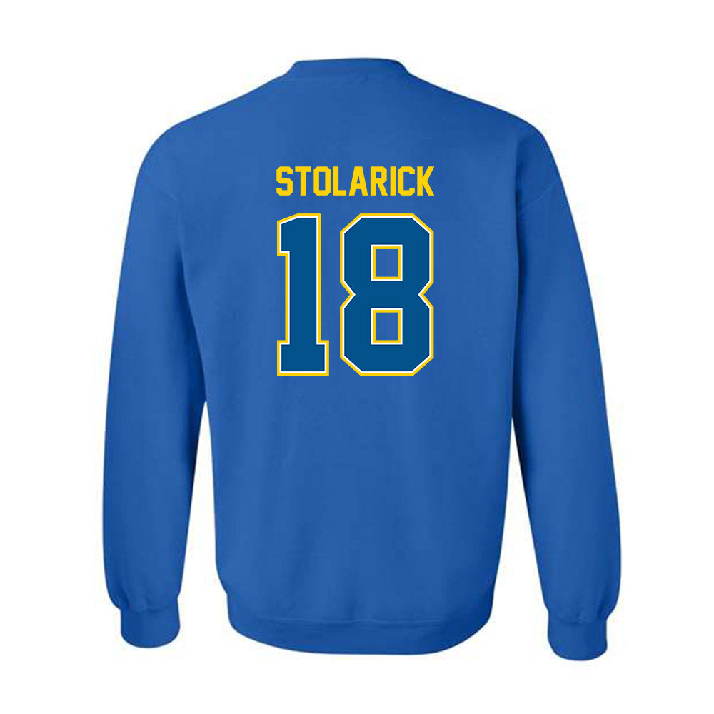 Delaware - NCAA Women's Lacrosse : Lena Stolarick - Classic Fashion Shersey Crewneck Sweatshirt-1