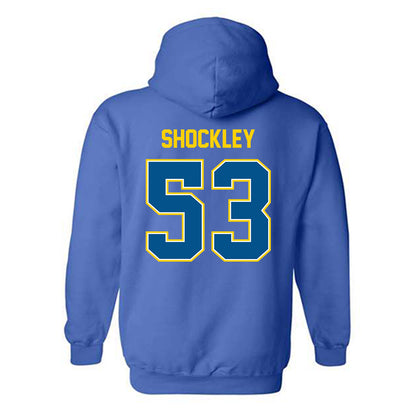 Delaware - NCAA Football : Carson Shockley - Classic Fashion Shersey Hooded Sweatshirt-1