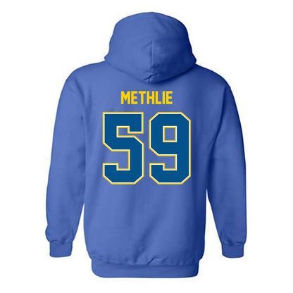 Delaware - NCAA Football : Patrick Methlie - Classic Fashion Shersey Hooded Sweatshirt-1